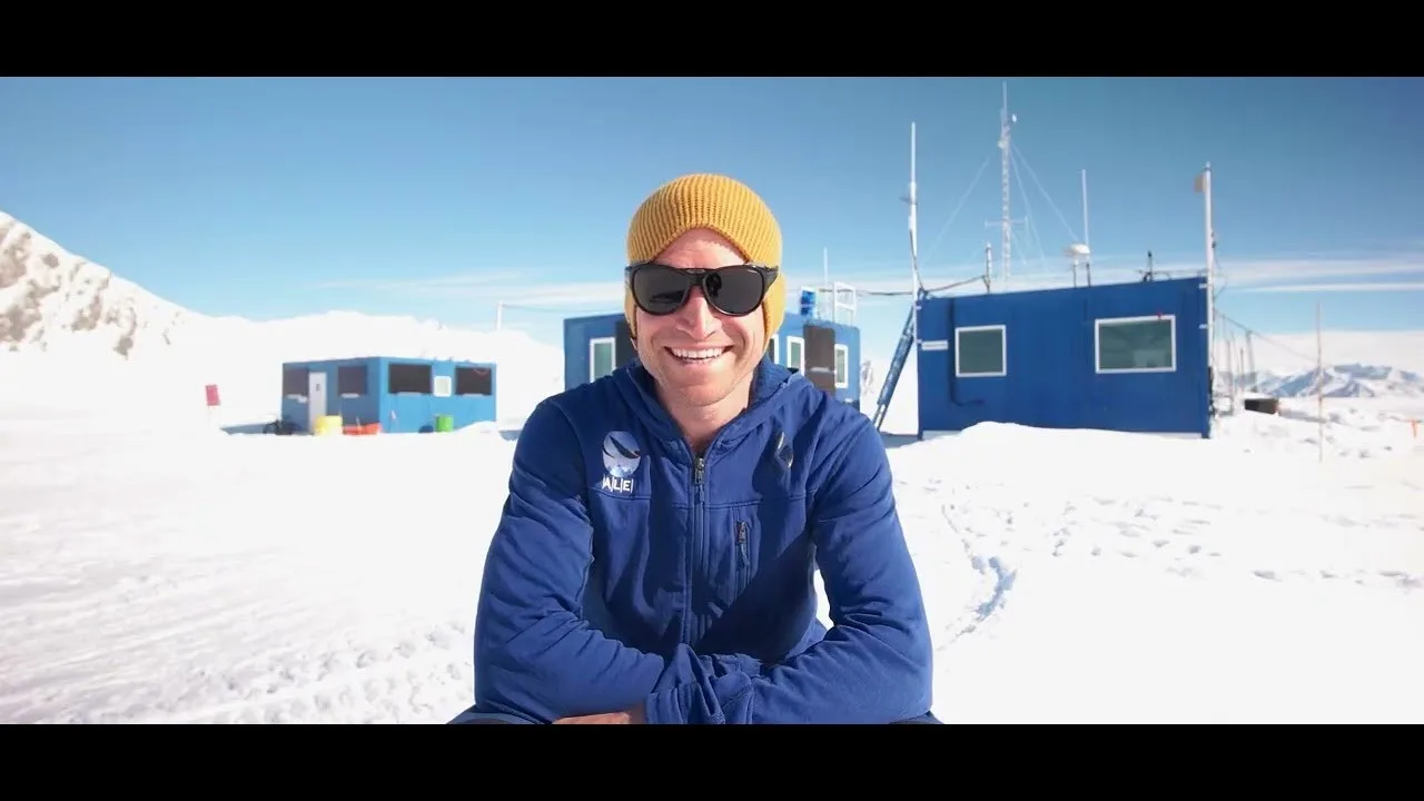 Still from the video “A Very Short Guide to Union Glacier Camp, Antarctica” (Antarctic Logistics & Expeditions)