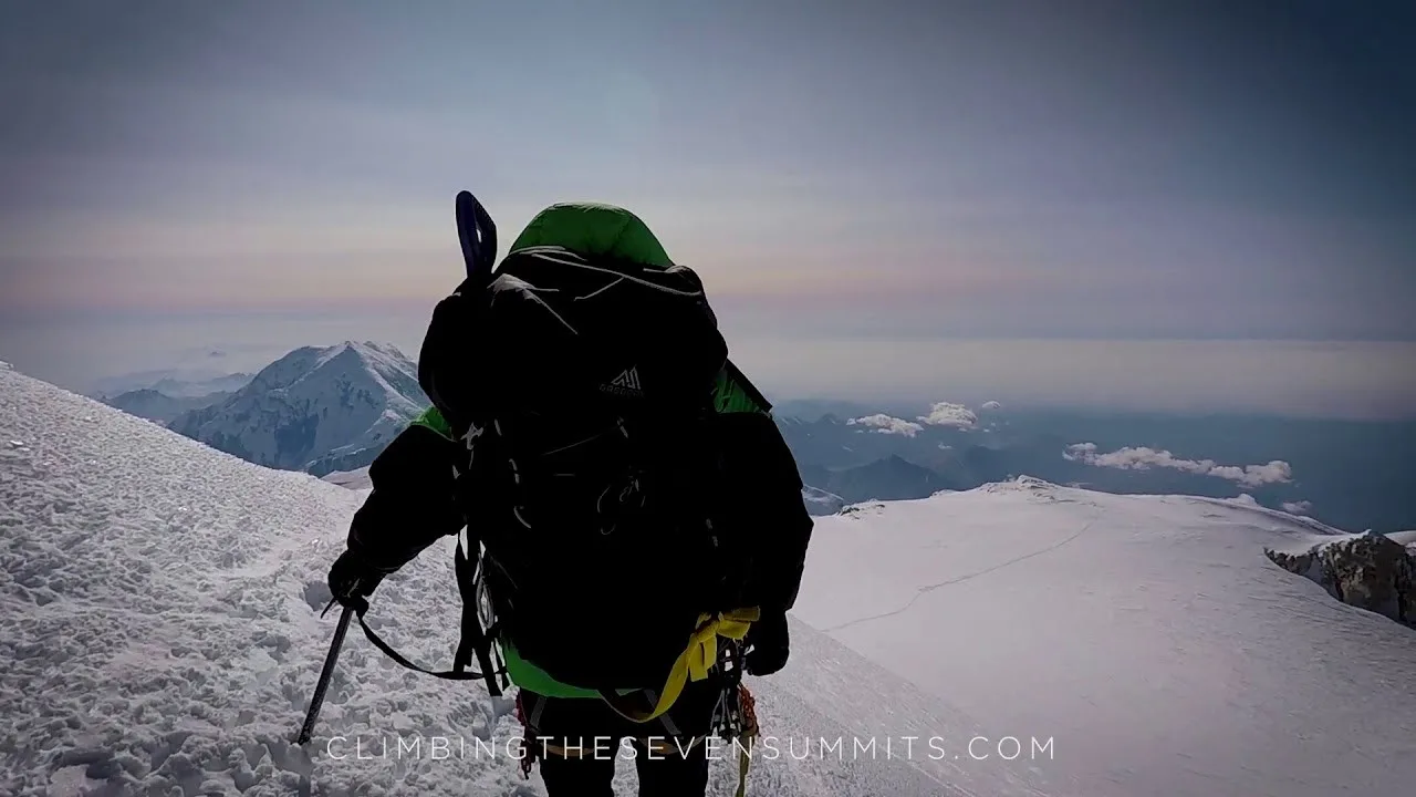 Still from the video “How To Climb Denali” (Climbing the Seven Summits)