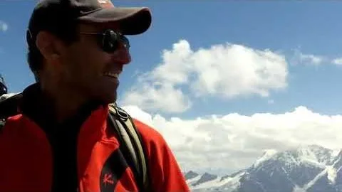 Still from the video “Climbing Elbrus by any means” (Mark Horrell)