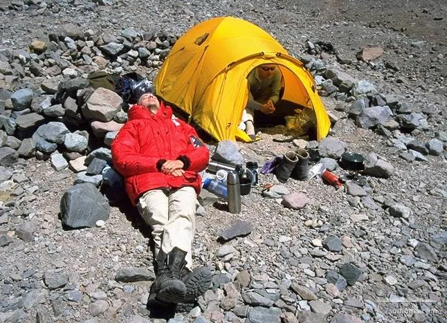 Acclimatizing is hard work...