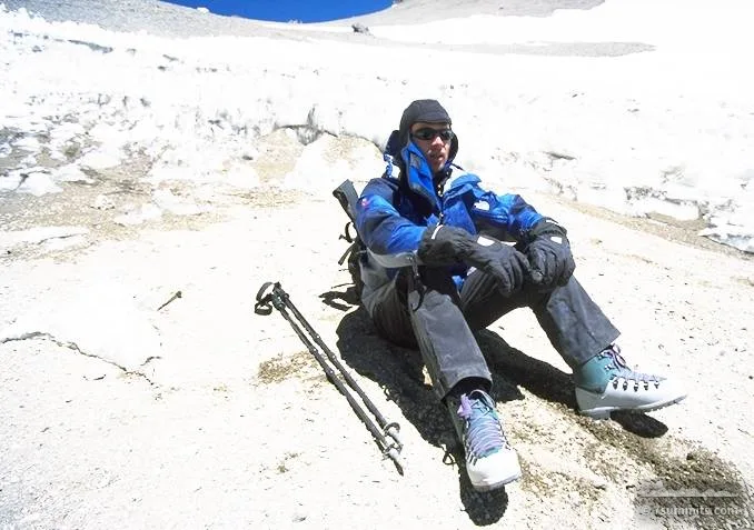 Erik, resting above camp I