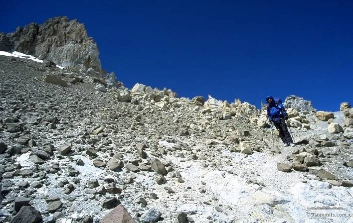Erik, just after joining normal route (6200m)