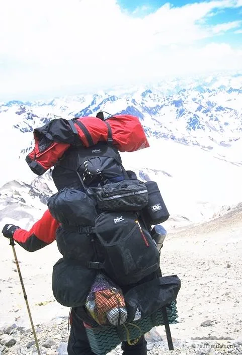 Yes, Harry's pack was heavy...