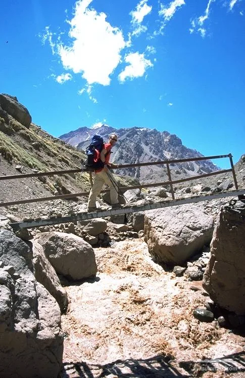 Erik on Confluencia bridge