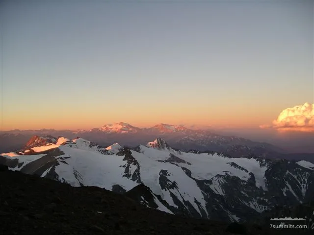 View to the North on summitday
