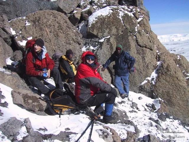 On the last climb
