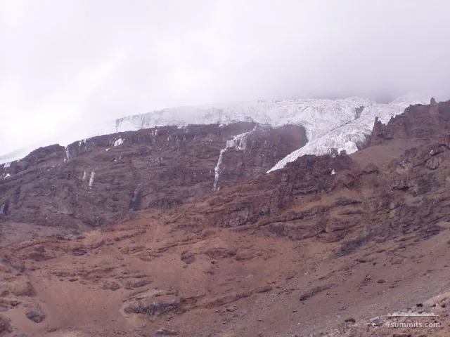 Credner Glacier from Arror Glacier Camp
