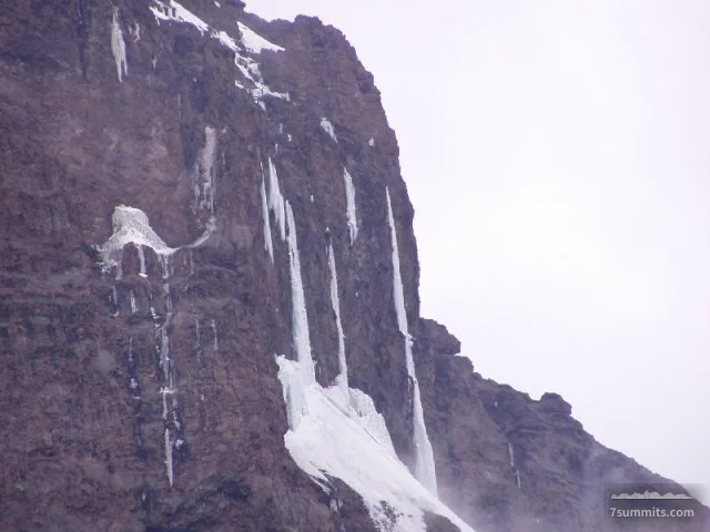 Breach Wall icicles