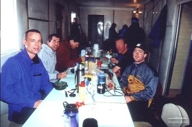 High Altitude dinner