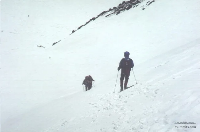 On the slopes of Elbrus