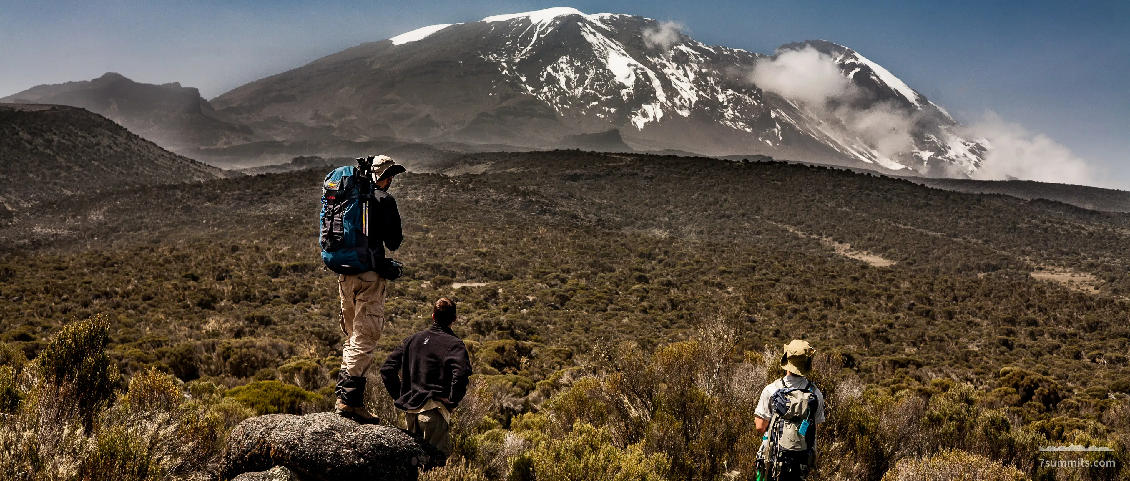 Kibo and the Shira Plateau, Kilimanjaro